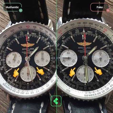 fake breitling vs real|super clone breitling.